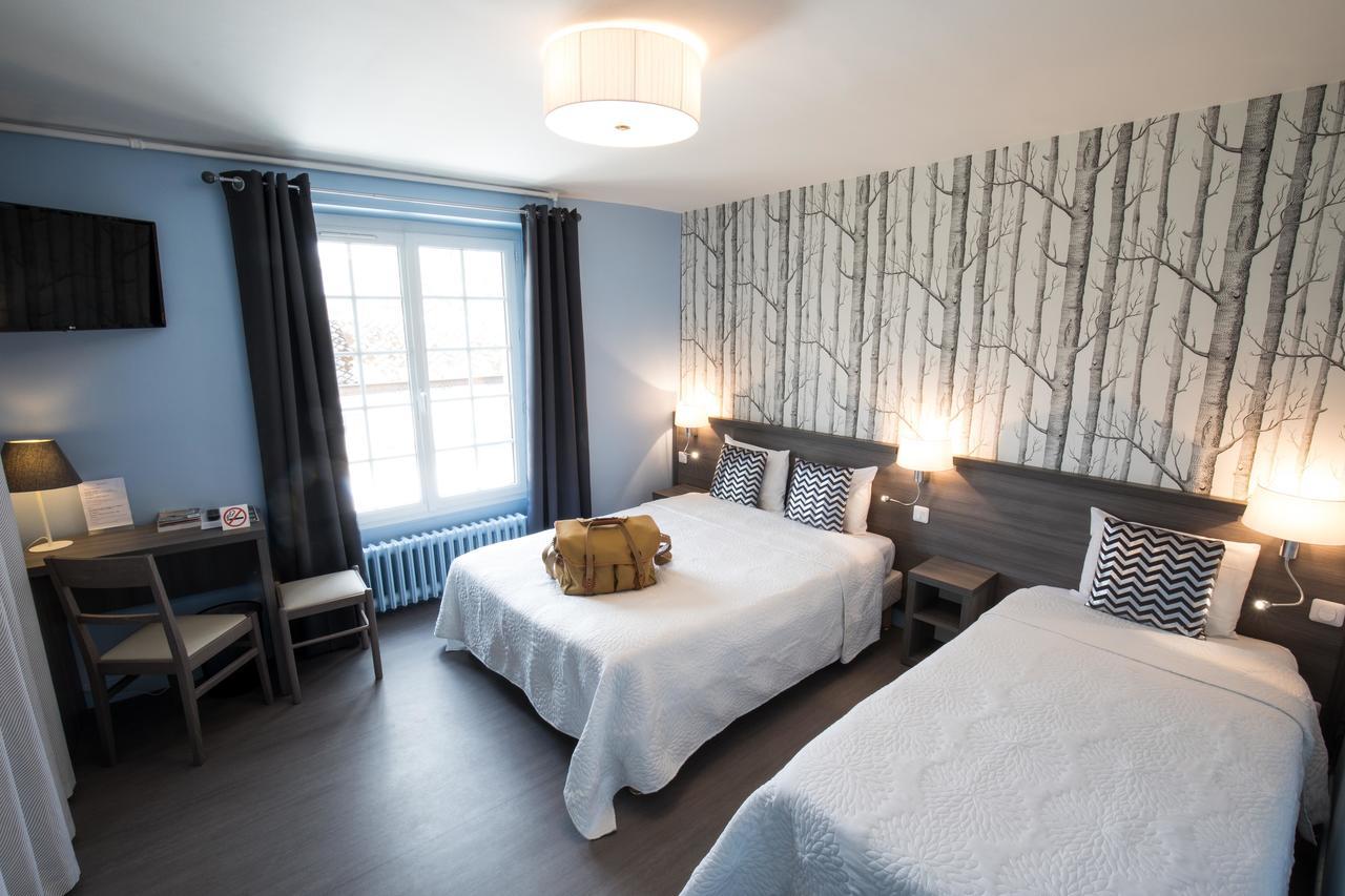 Le Mêle-sur-Sarthe Logis Hotel Restaurant De La Poste מראה חיצוני תמונה